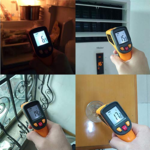 KETOTEK Infrared Thermometer - Instant Read Digital Gun Thermometer