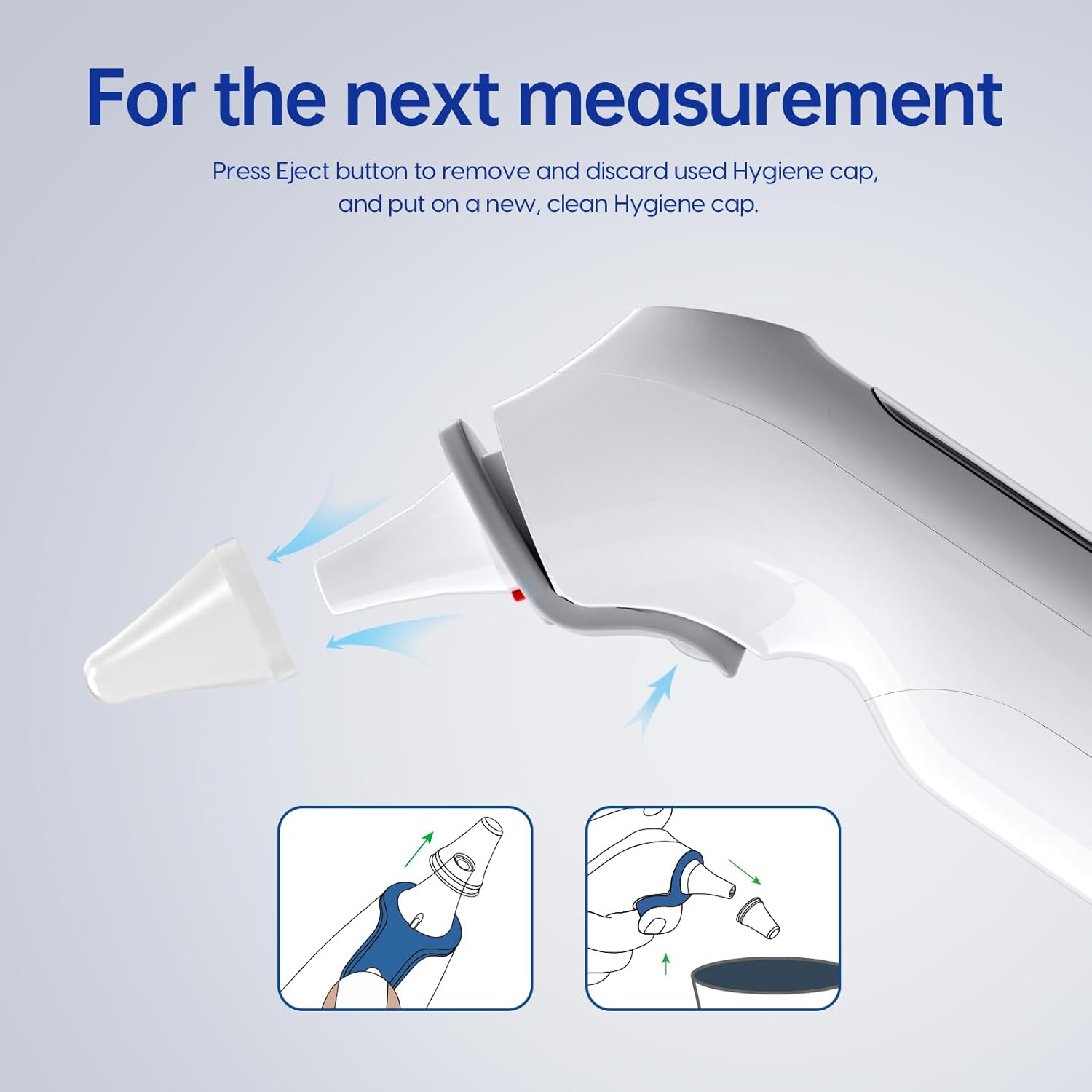 Professional Accuracy Ear Thermometer for Adults & Babies - Fever Alert