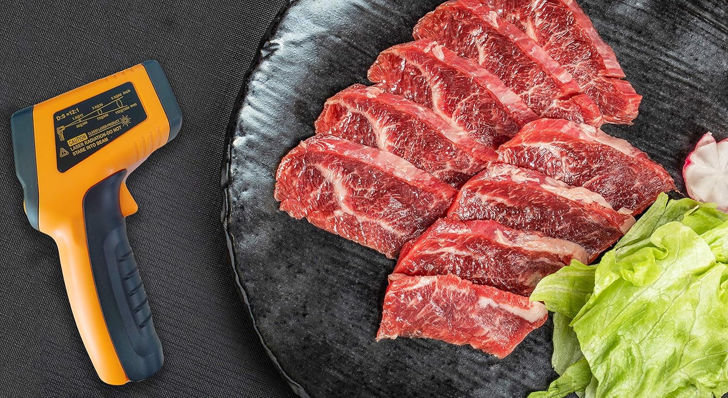 KETOTEK Infrared Thermometer - Instant Read Digital Gun Thermometer